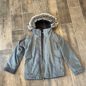 The North Face down filled coat, size small 7/8